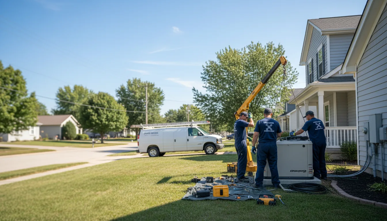 Generator Installation in East Aurora, NY near me